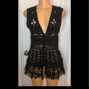 Beautiful Hand Crochet Sweater Vest!!